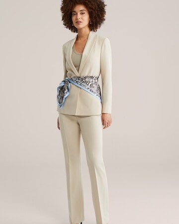 WE Fashion Laienev Viikidega püksid, värv beež