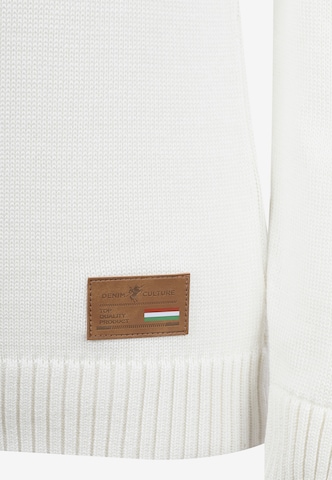 DENIM CULTURE - Pullover 'Estelle' em branco
