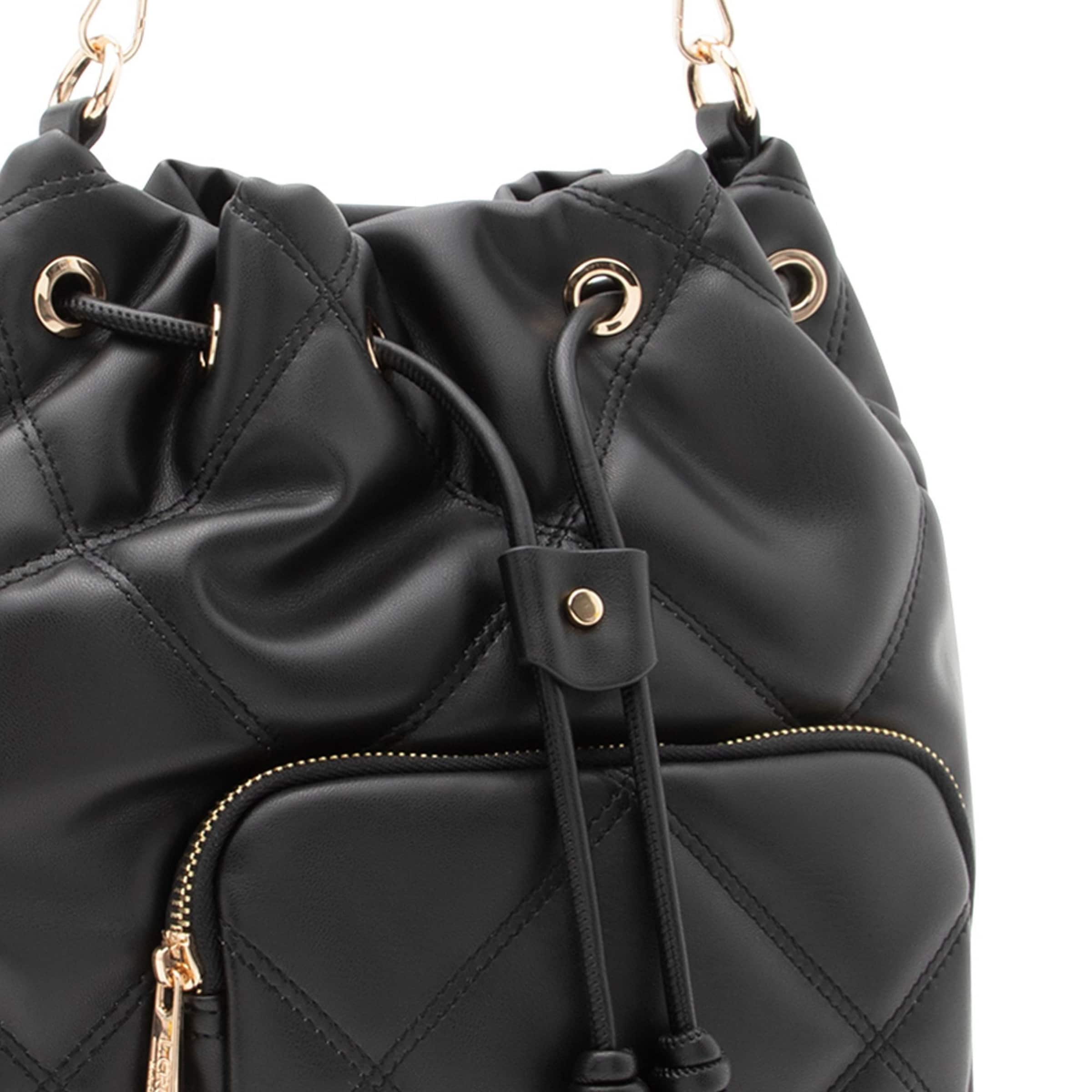 Borsa a sacco 'Raimunda' di L.CREDI in nero