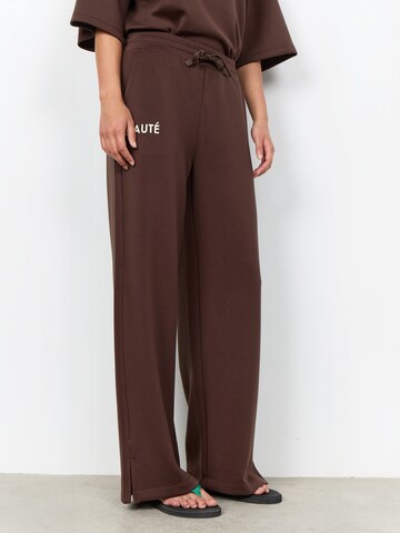 Soyaconcept - regular Pantalón ' SC-JANNY ' en marrón: lado