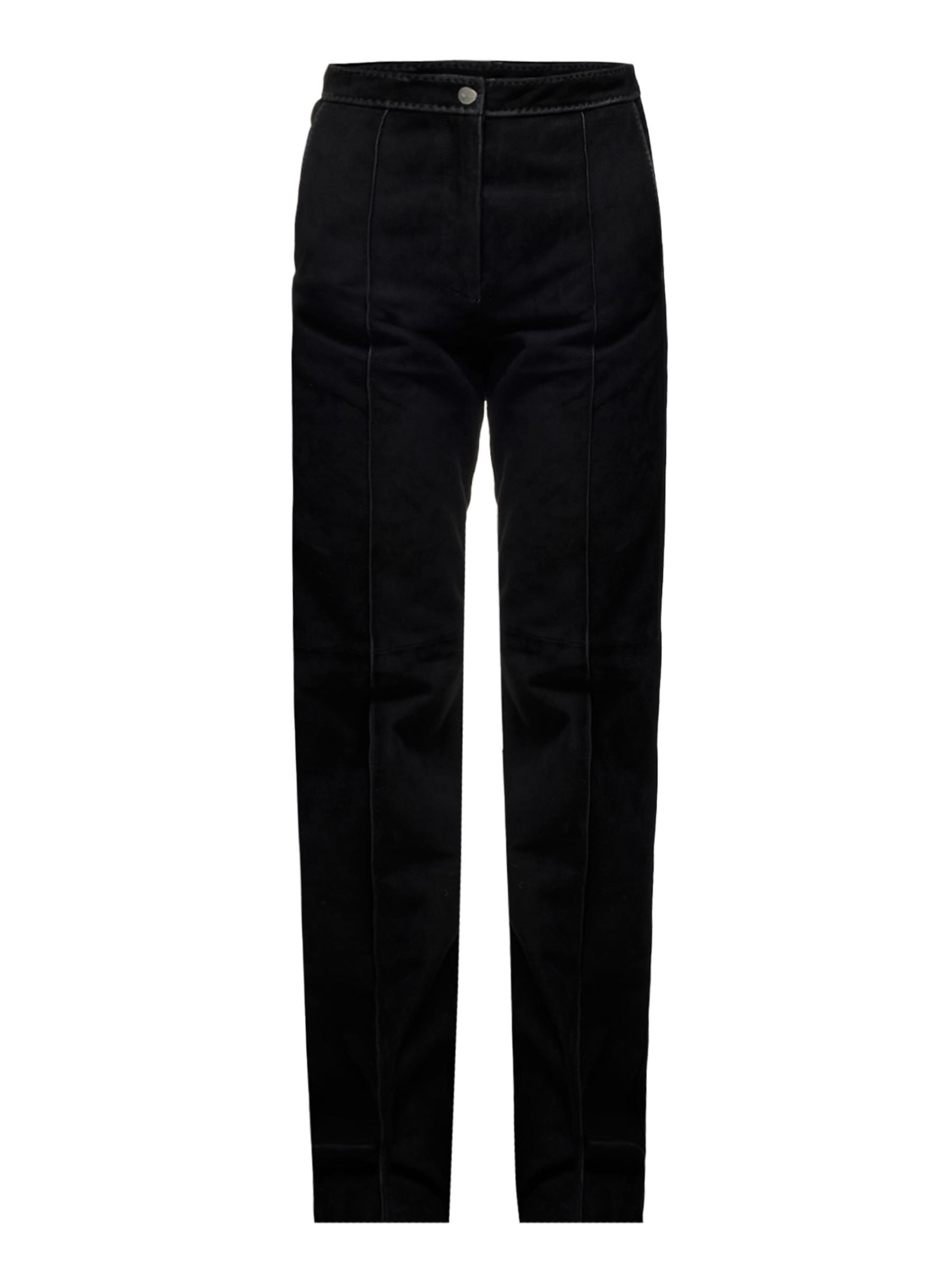 V S P - regular Pantalón 'Asya' en negro: frente