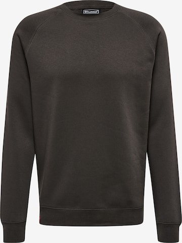 Hummel Sweatshirt in Bruin: voorkant