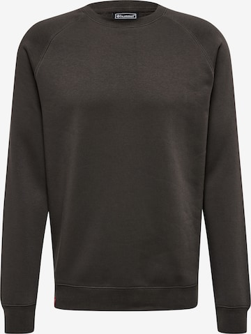 Sweat-shirt Hummel en marron : devant