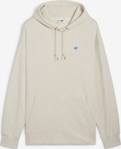 PUMA Sweatshirt 'DOWNTOWN 180' in de kleur Beige / Blauw / Wit, Productweergave