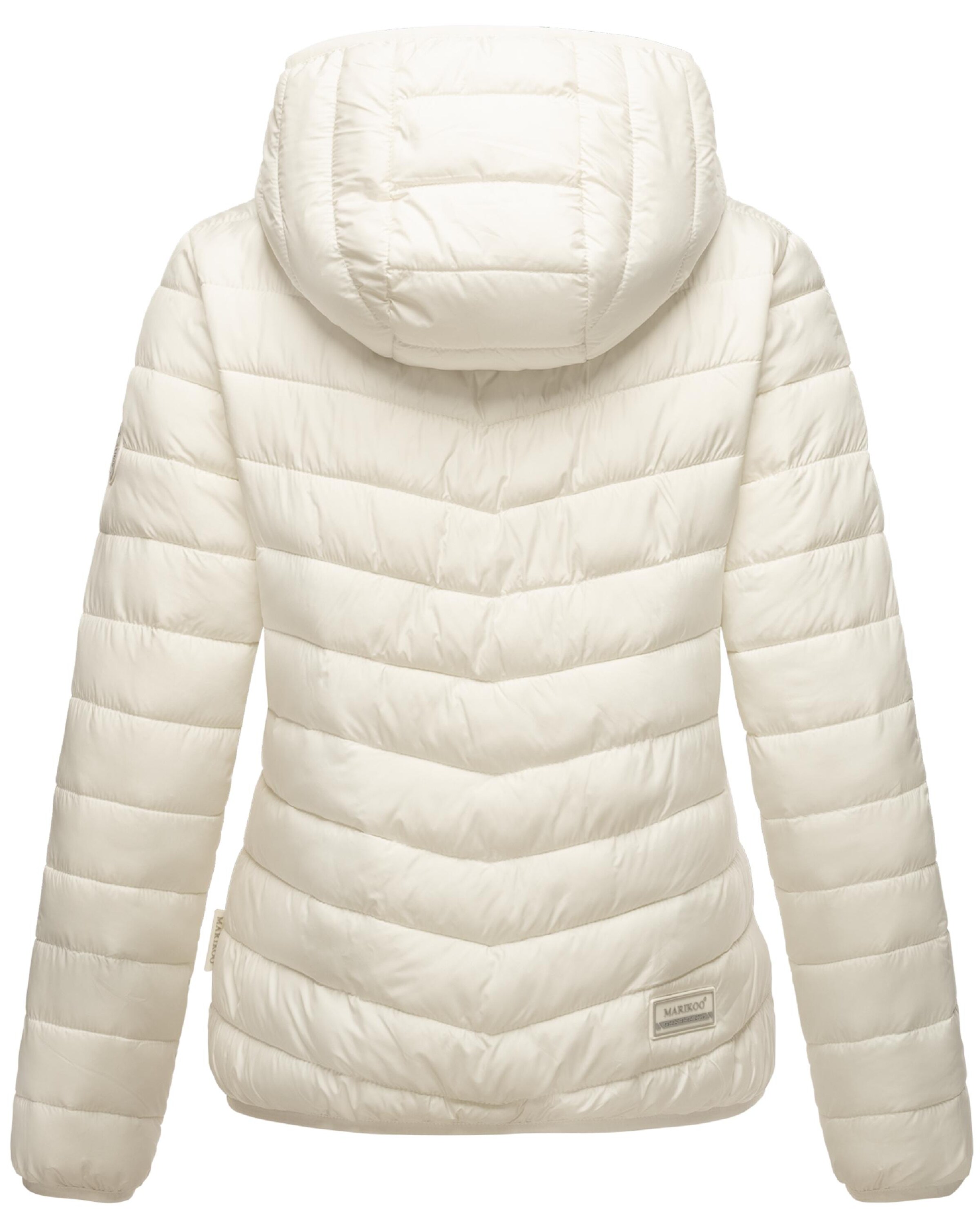 MARIKOO Демисезонная куртка 'Pack Mich Ein' в Белый