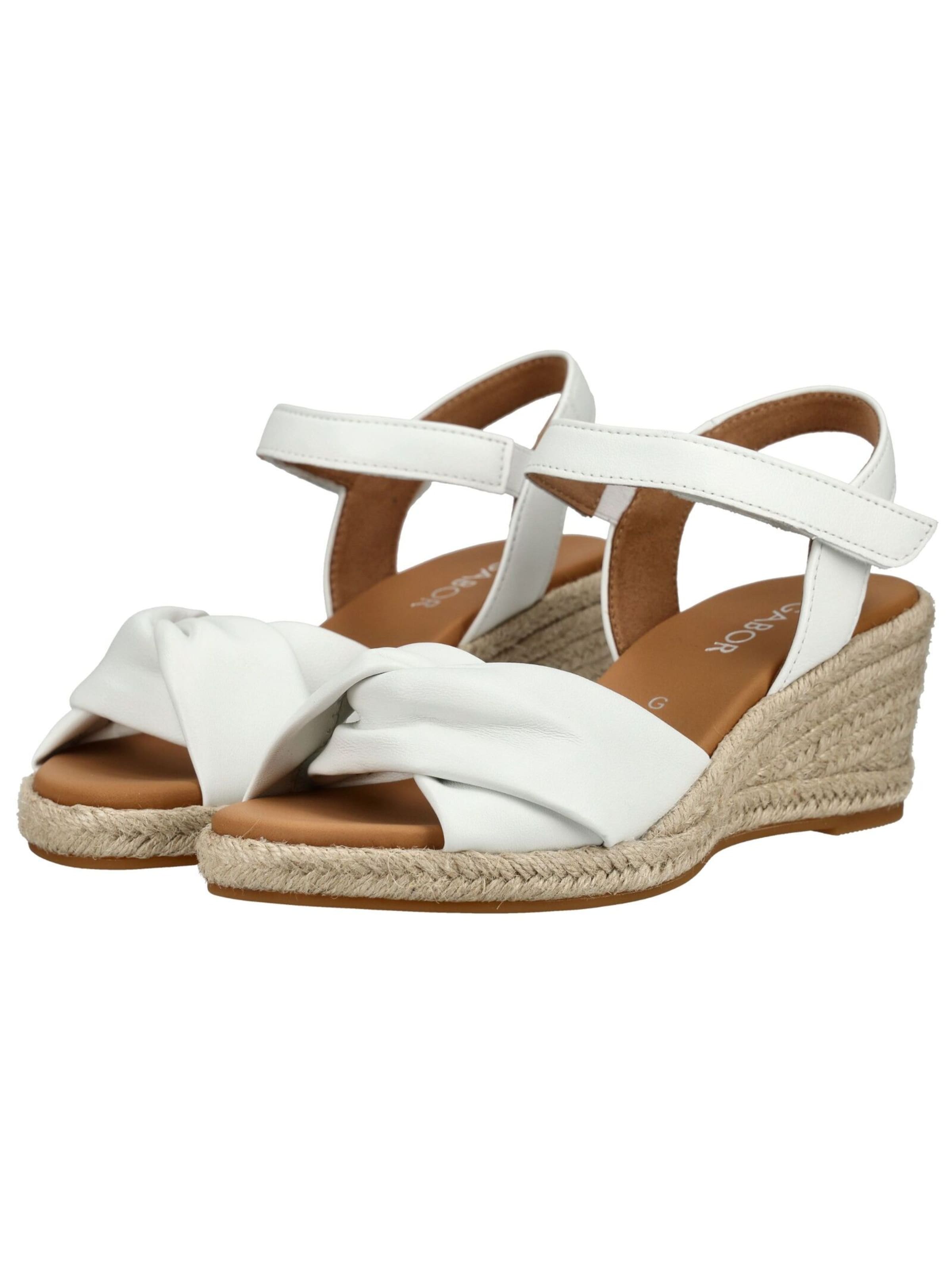 Sandales GABOR en blanc