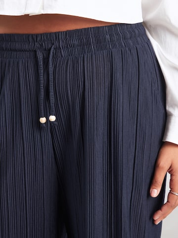 Z-One Wide Leg Housut 'El44if' värissä sininen