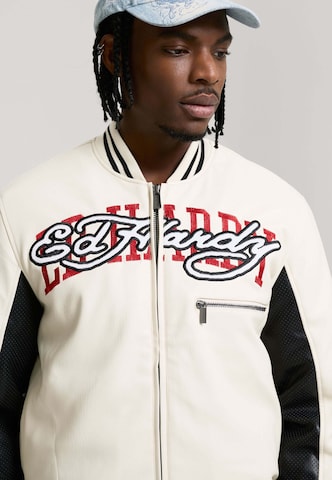 bēšs Ed Hardy Ziemas jaka '1971 Panther'