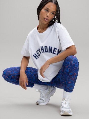 Hey Honey - Camiseta 'T-Shirts Cotton' en blanco