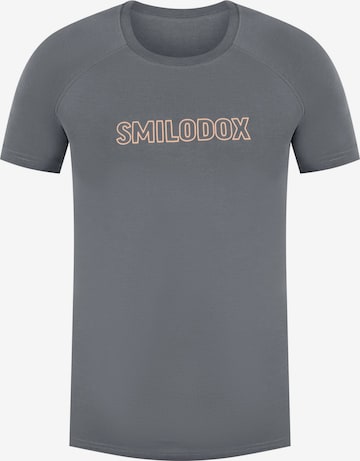 Smilodox Performance Shirt 'Timmy' in Grey: front