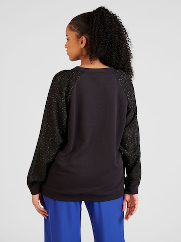ONLY Carmakoma Sweatshirt 'JANIA' in Zwart