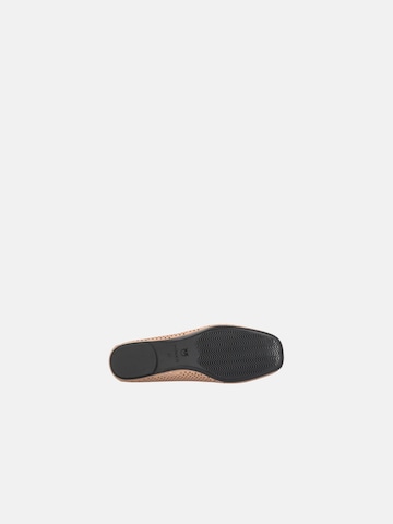PINKO Baleriny 'PINKO MAX 11 BALLERINA NAPPA Scarpe' w kolorze beżowy