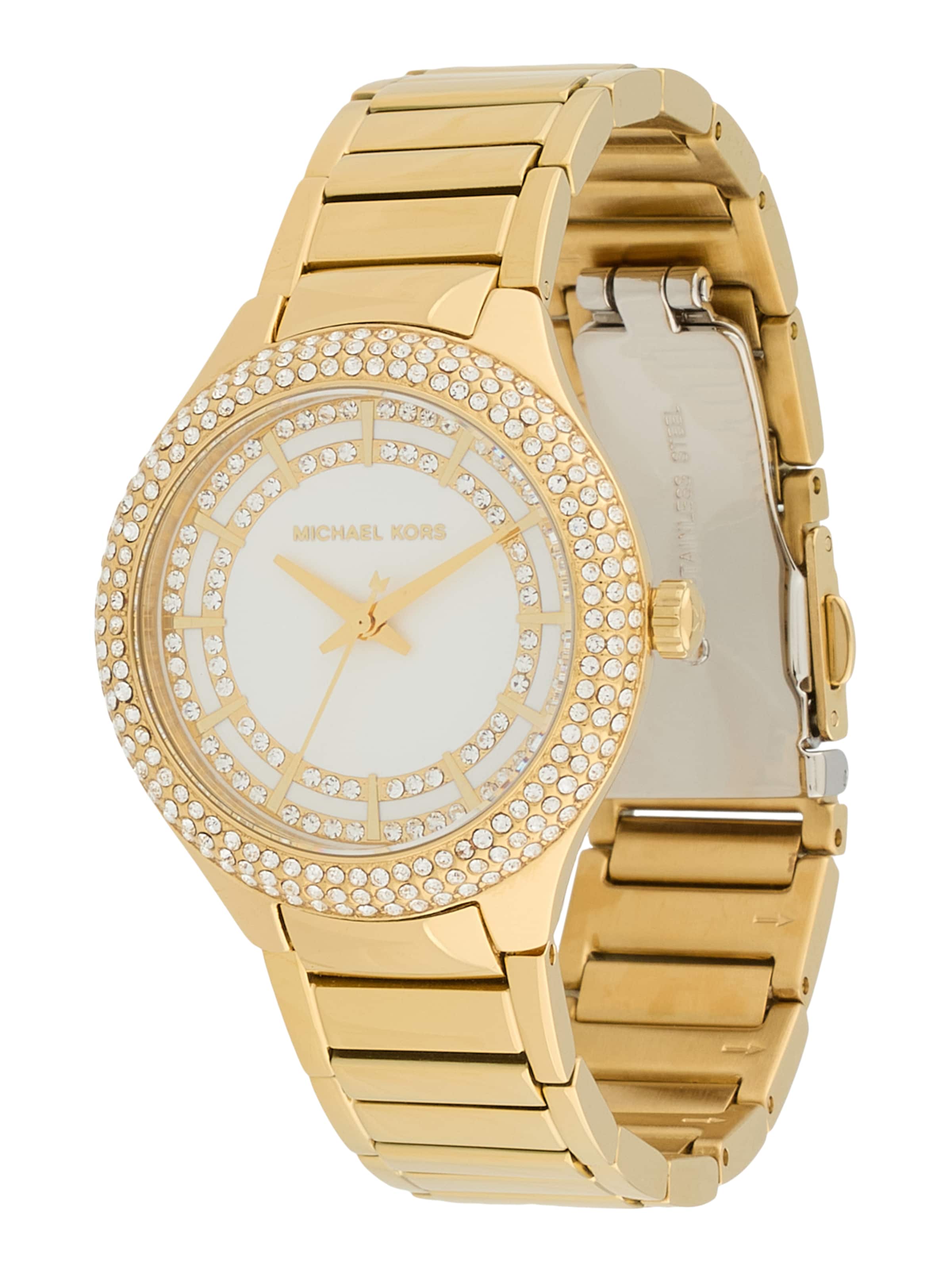 MICHAEL Michael Kors - Relógios analógicos 'SYLVIA' em ouro: frente