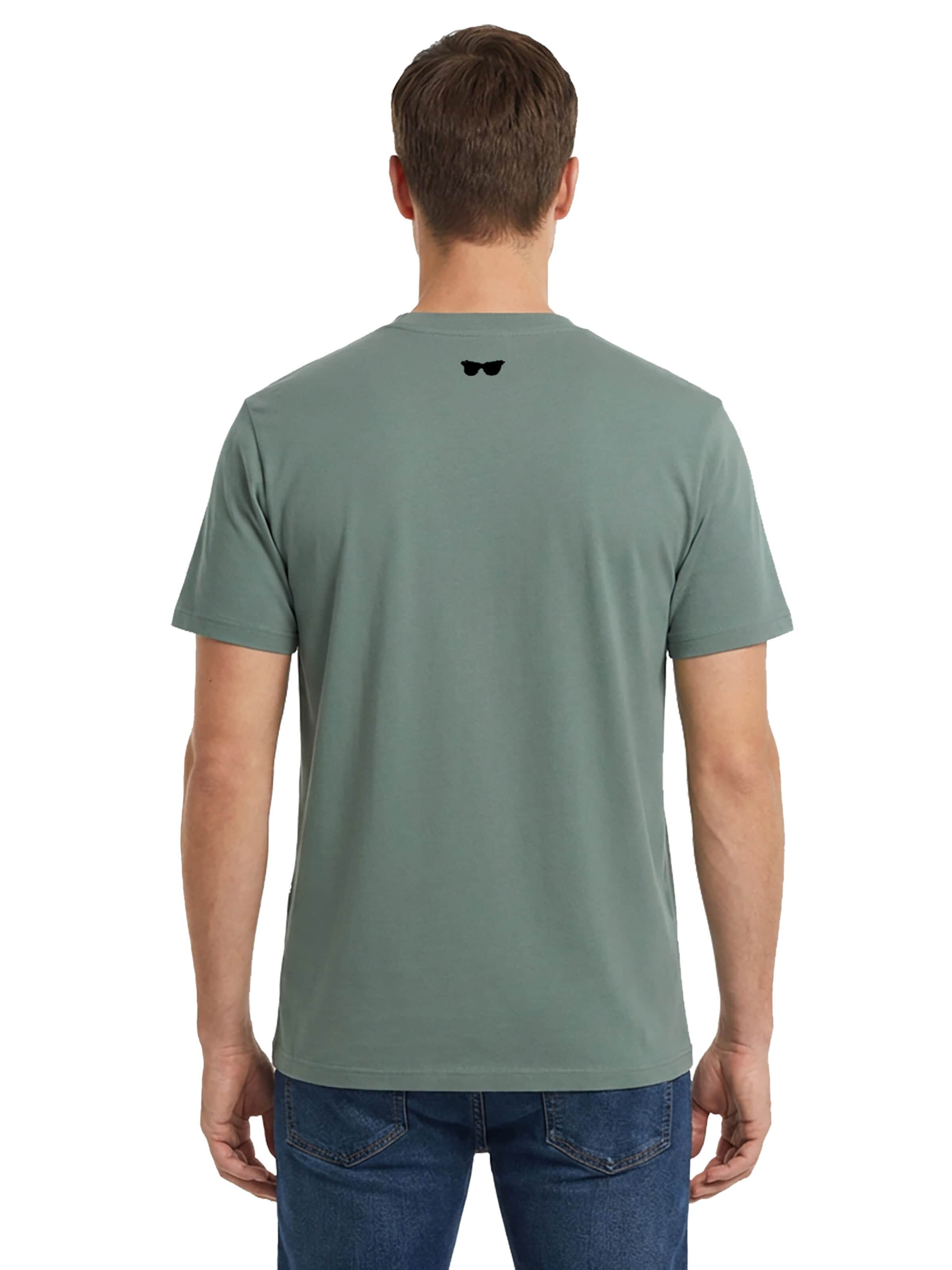 karlskopf Shirt 'CAMPER' in Green