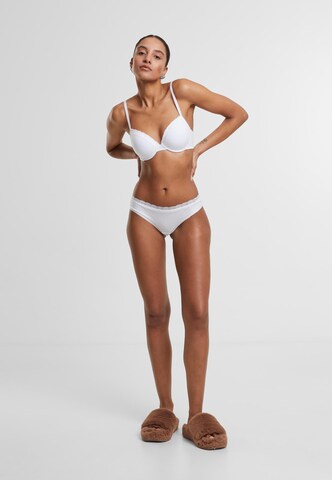 Urban Classics T-shirt Bra in White
