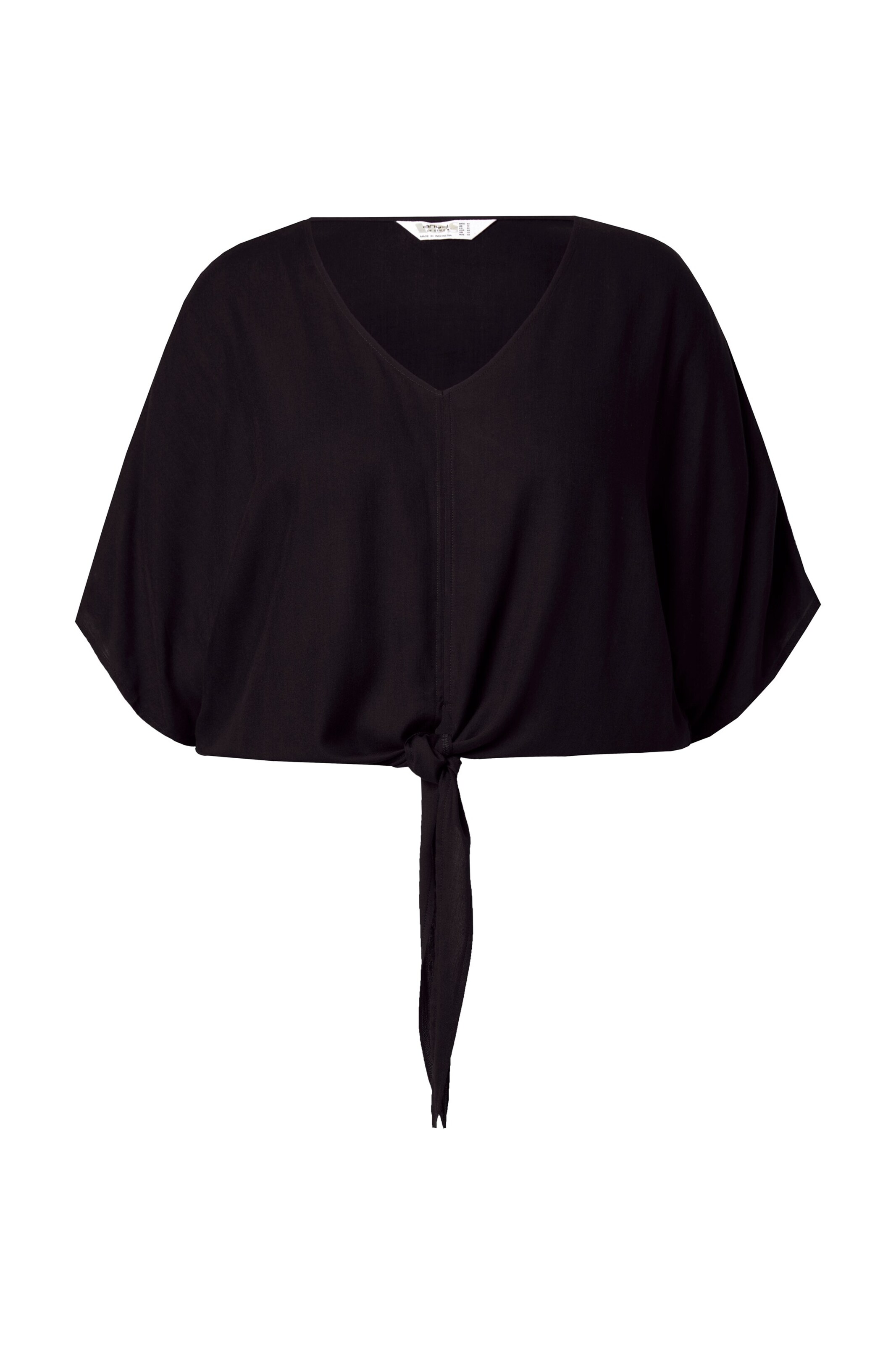 Angel of Style Blouse in Black: front