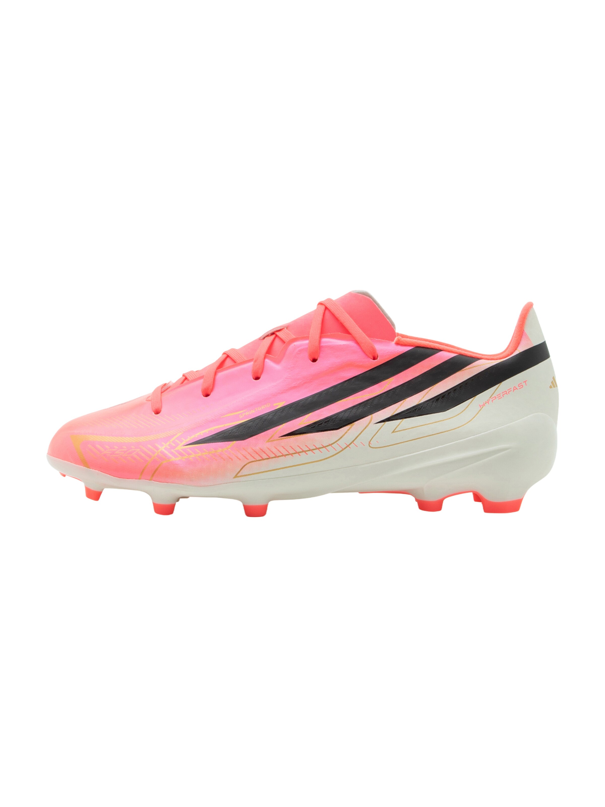 oranžinė ADIDAS PERFORMANCE Sportiniai batai 'F50 HYPERFAST LEAGUE': priekis