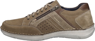JOSEF SEIBEL Schnürschuh New Anvers 87 in Beige: Vorderseite