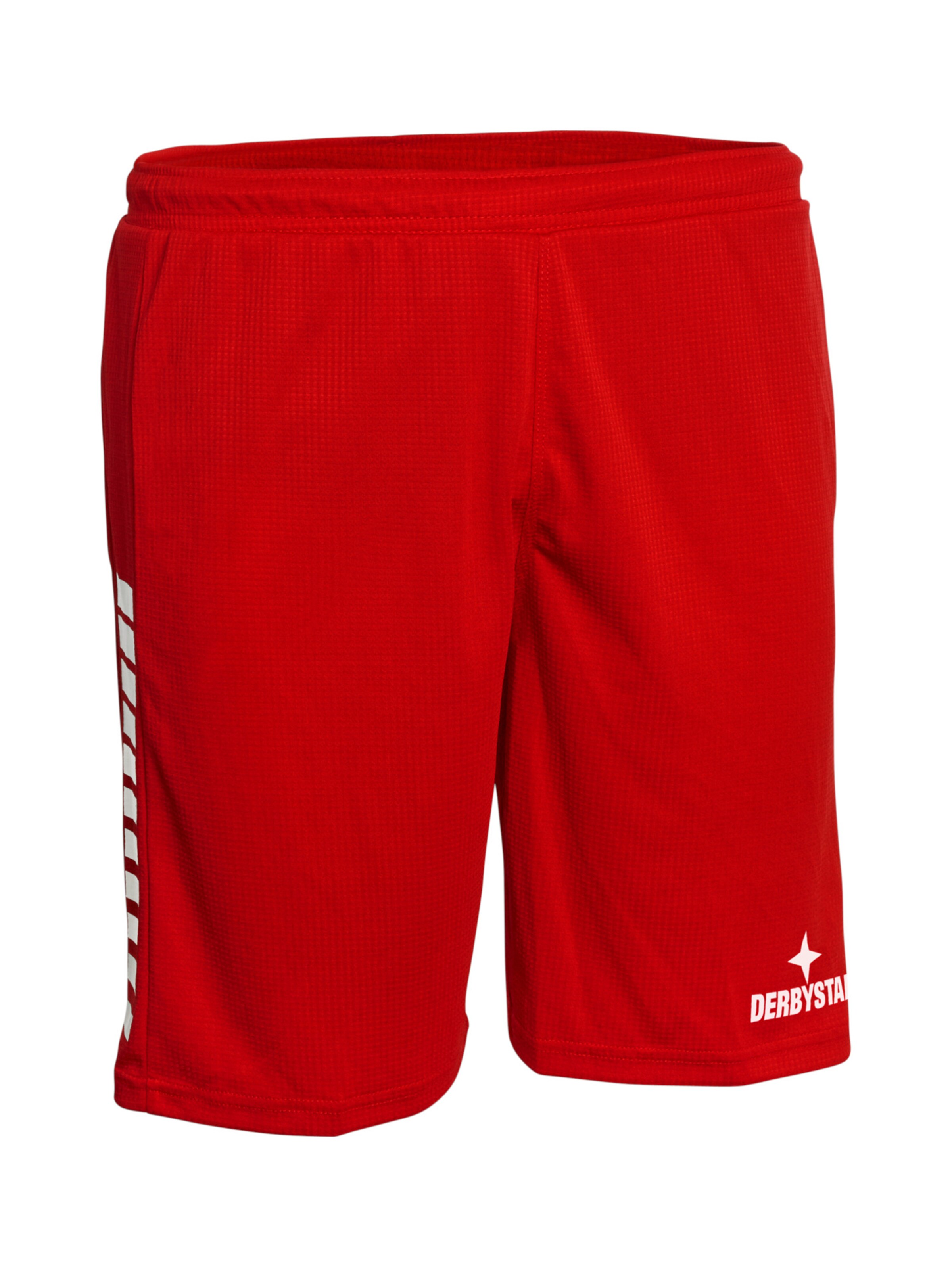 DERBYSTAR Regular Workout Pants in Red: front