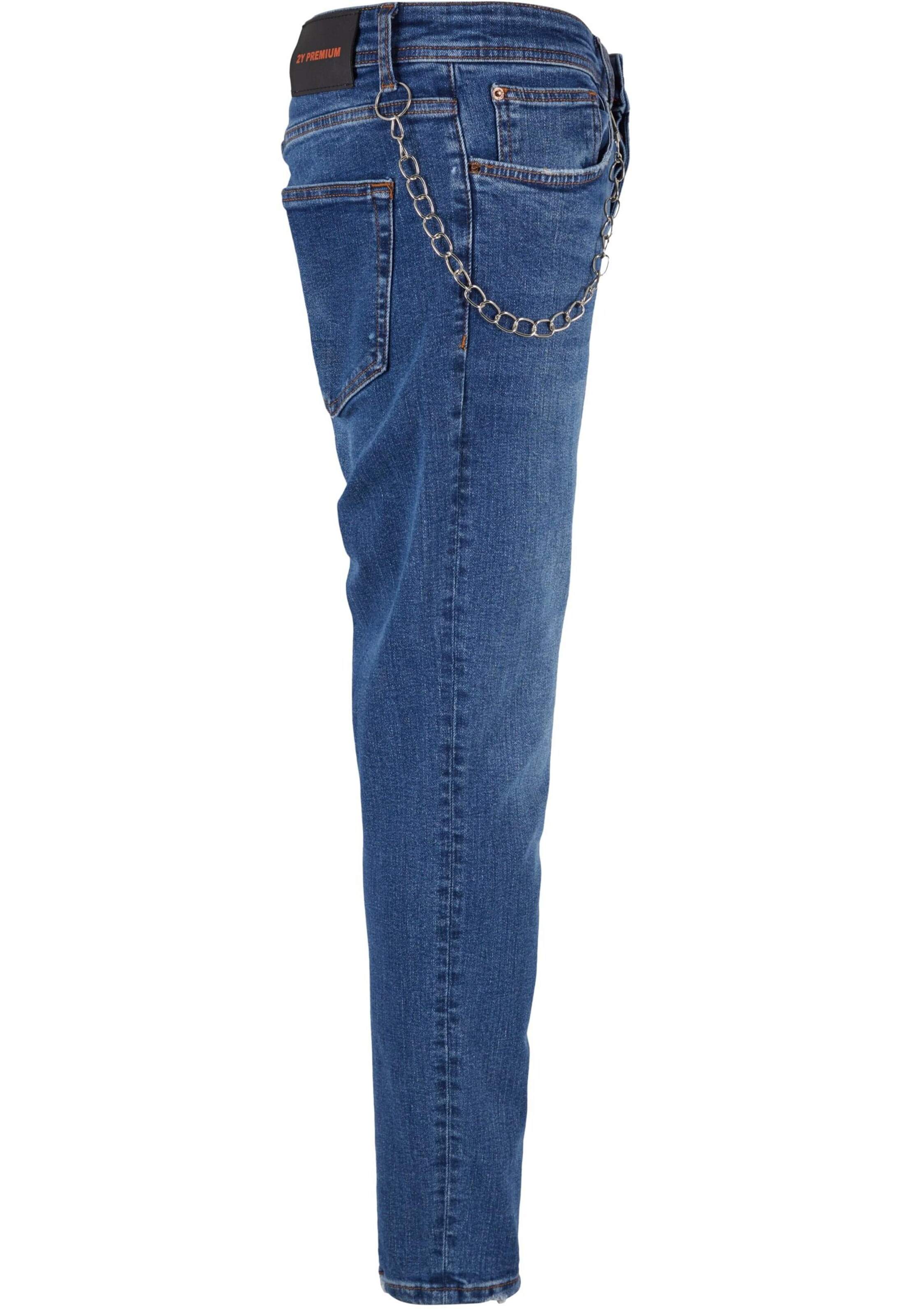 Slimfit Jeans di 2Y Premium in blu