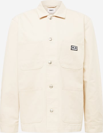 Obey Between-Season Jacket 'Estate' in Beige: front