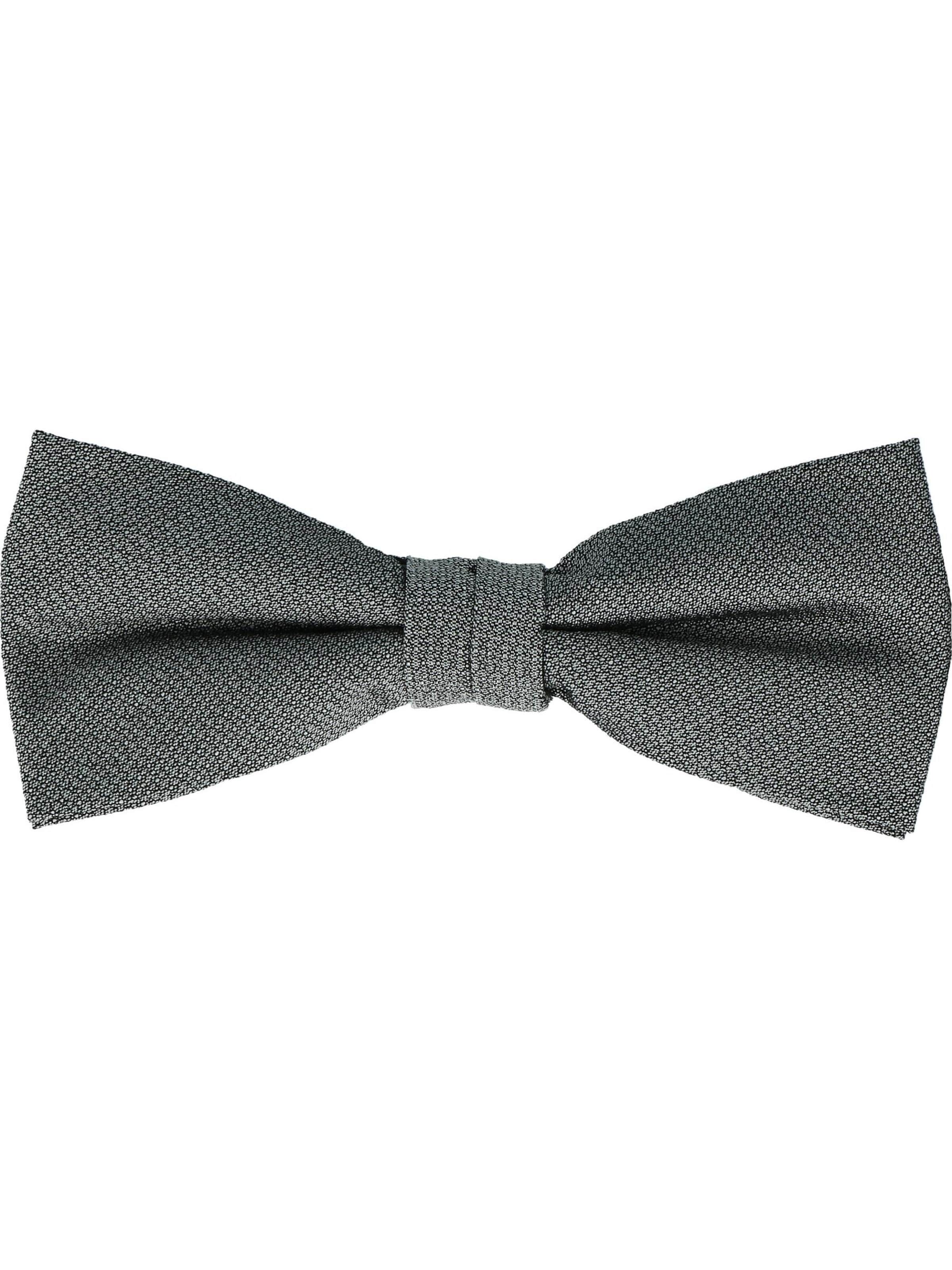 WILLEN Bow Tie 'Uni Struktur' in Grey: front