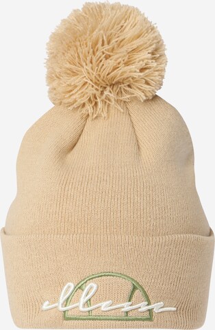 ELLESSE Beanie 'Edwardo' in Brown