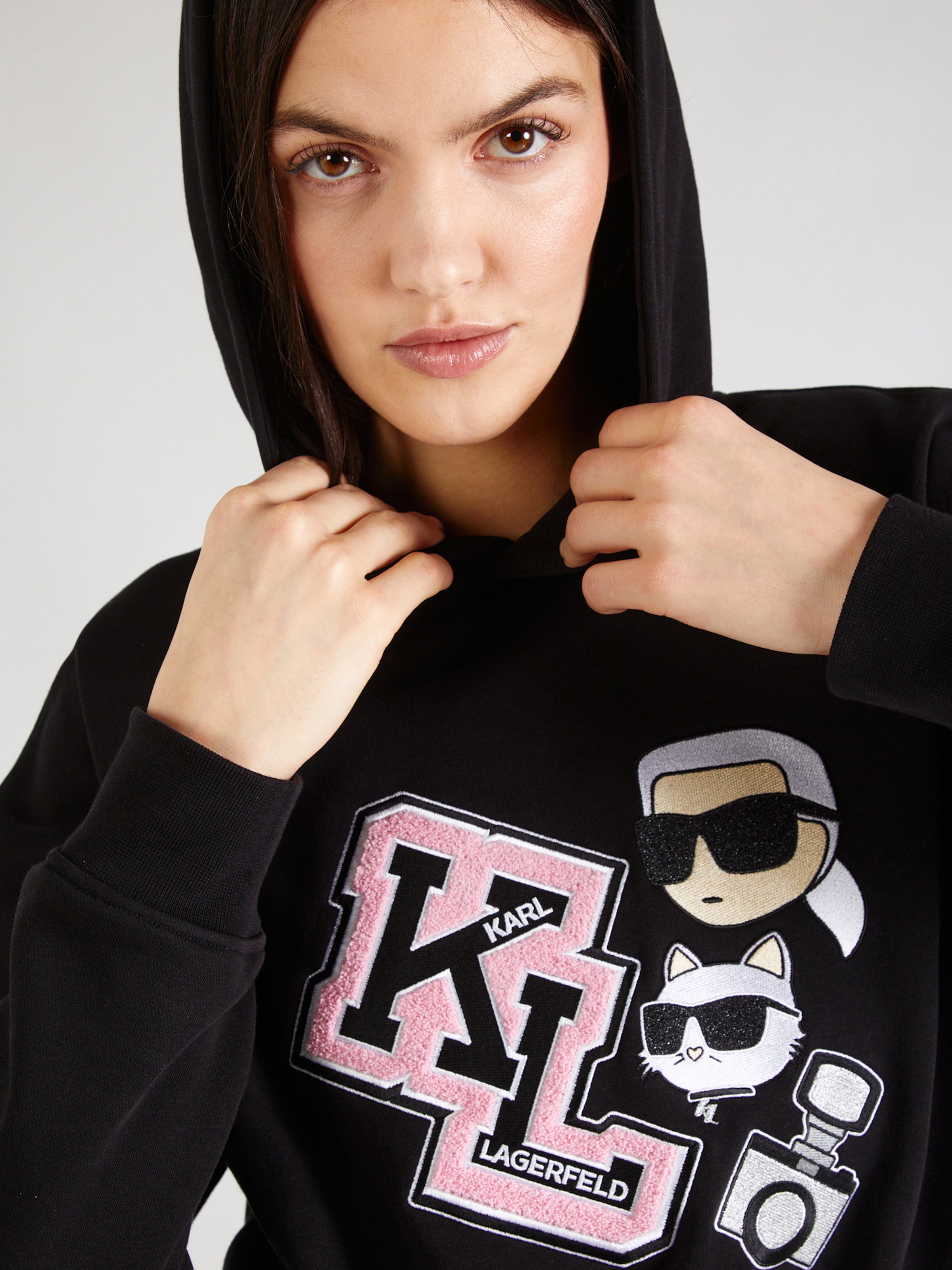 Lagerfeld hoodie on sale