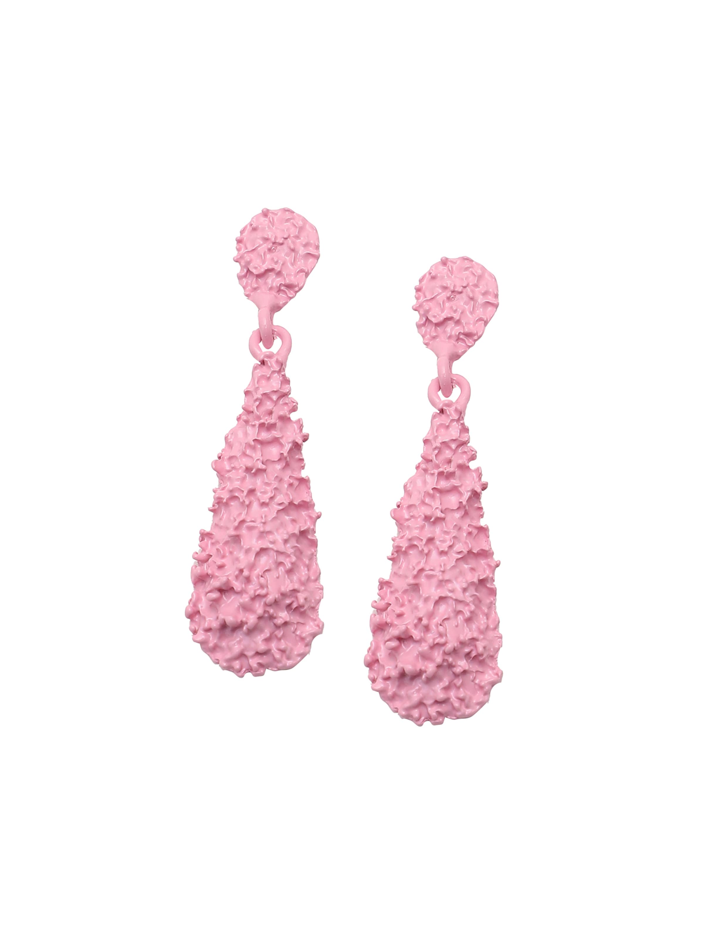 SOHI Náušnice 'Gyarsi' – pink: přední strana