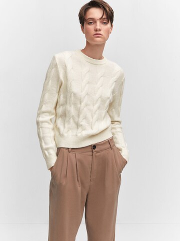 MANGO Pullover in Beige: predná strana