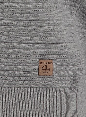Pullover ' BERN ' di Key Largo in grigio