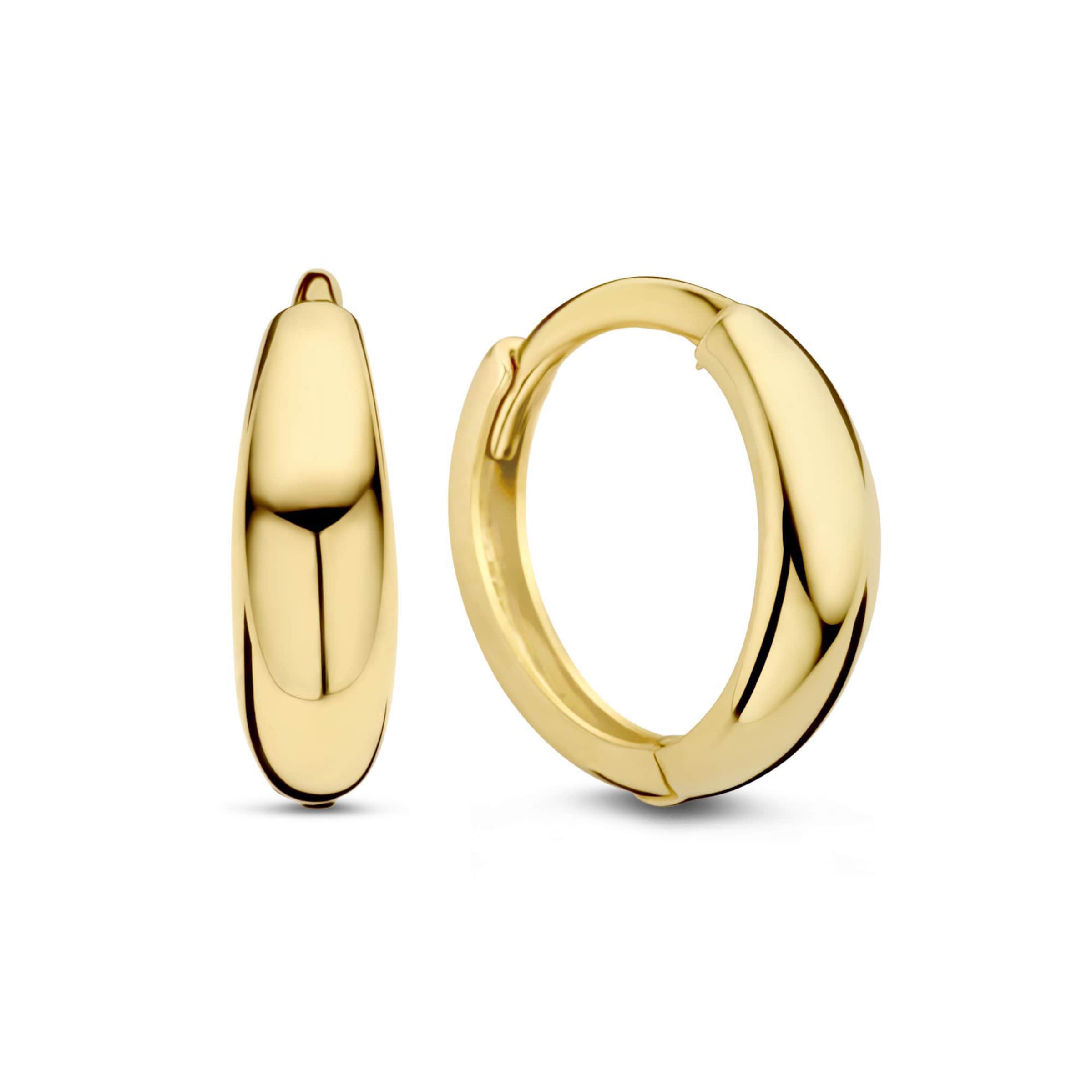 Isabel Bernard Earrings in Gold: front