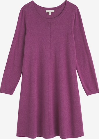 Robes en maille 'Poltreen' Seasalt Cornwall en violet : devant