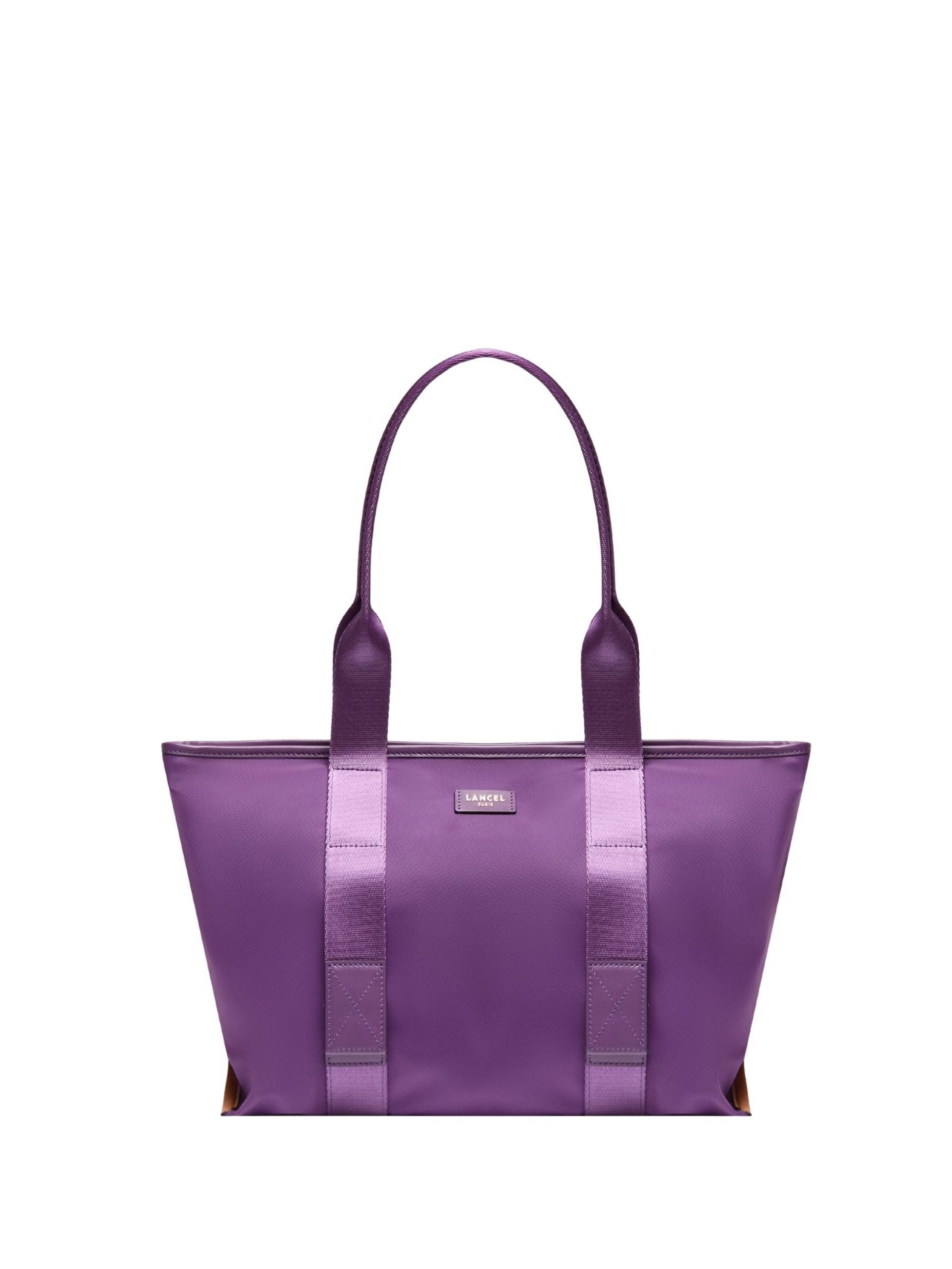 Lancel Nákupní taška 'Shopping Mistral Pliable Figue Femme' – fialová: přední strana