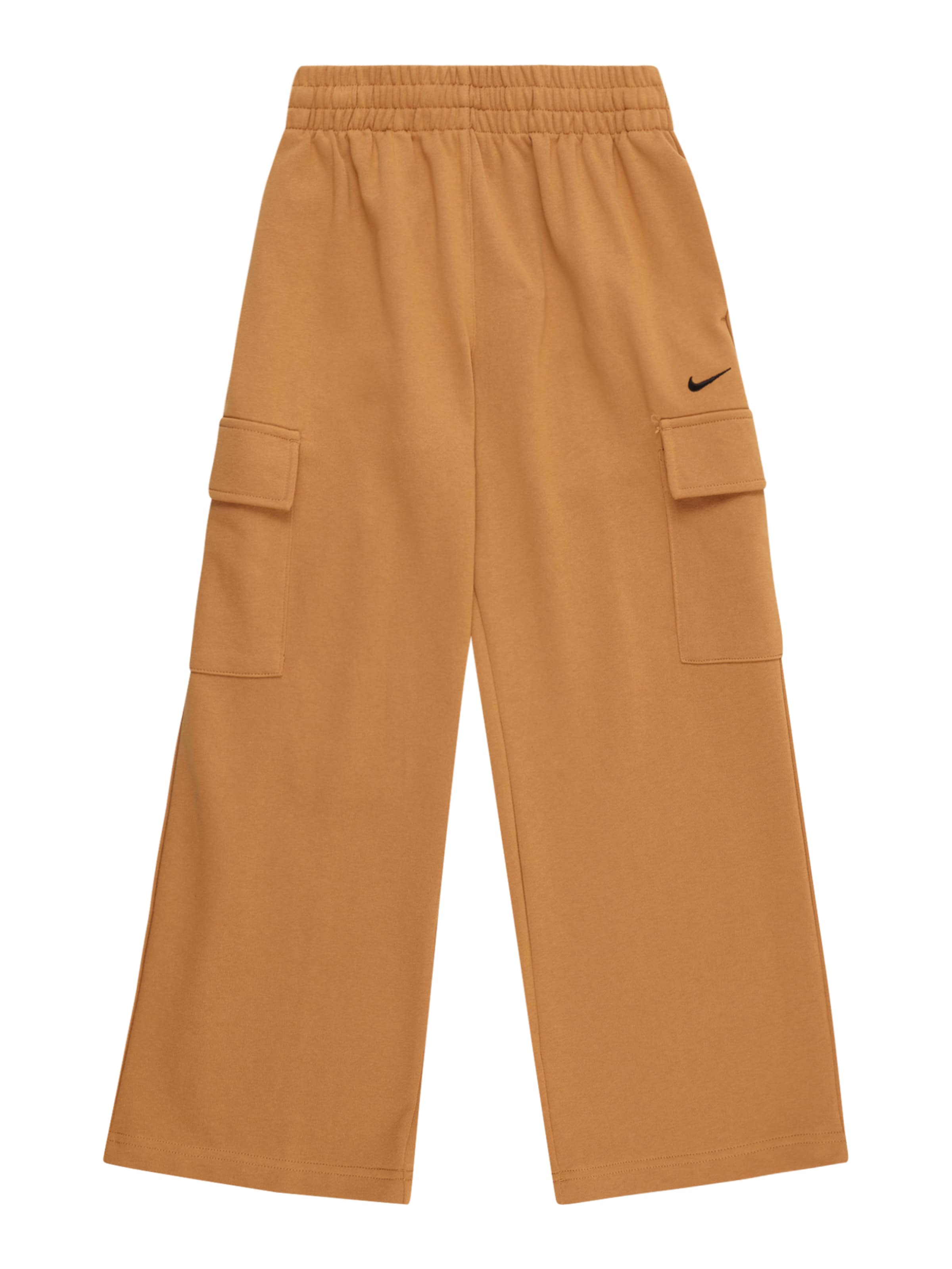 Nike Sportswear Wide Leg Hose in Orange: Vorderseite