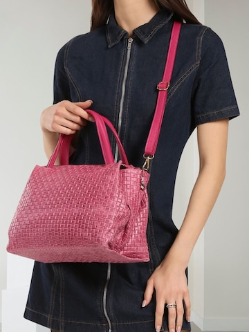 Borsa a mano di Florence in rosa: frontale