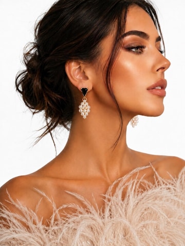 Elena Athanasiadou Earrings in White: front