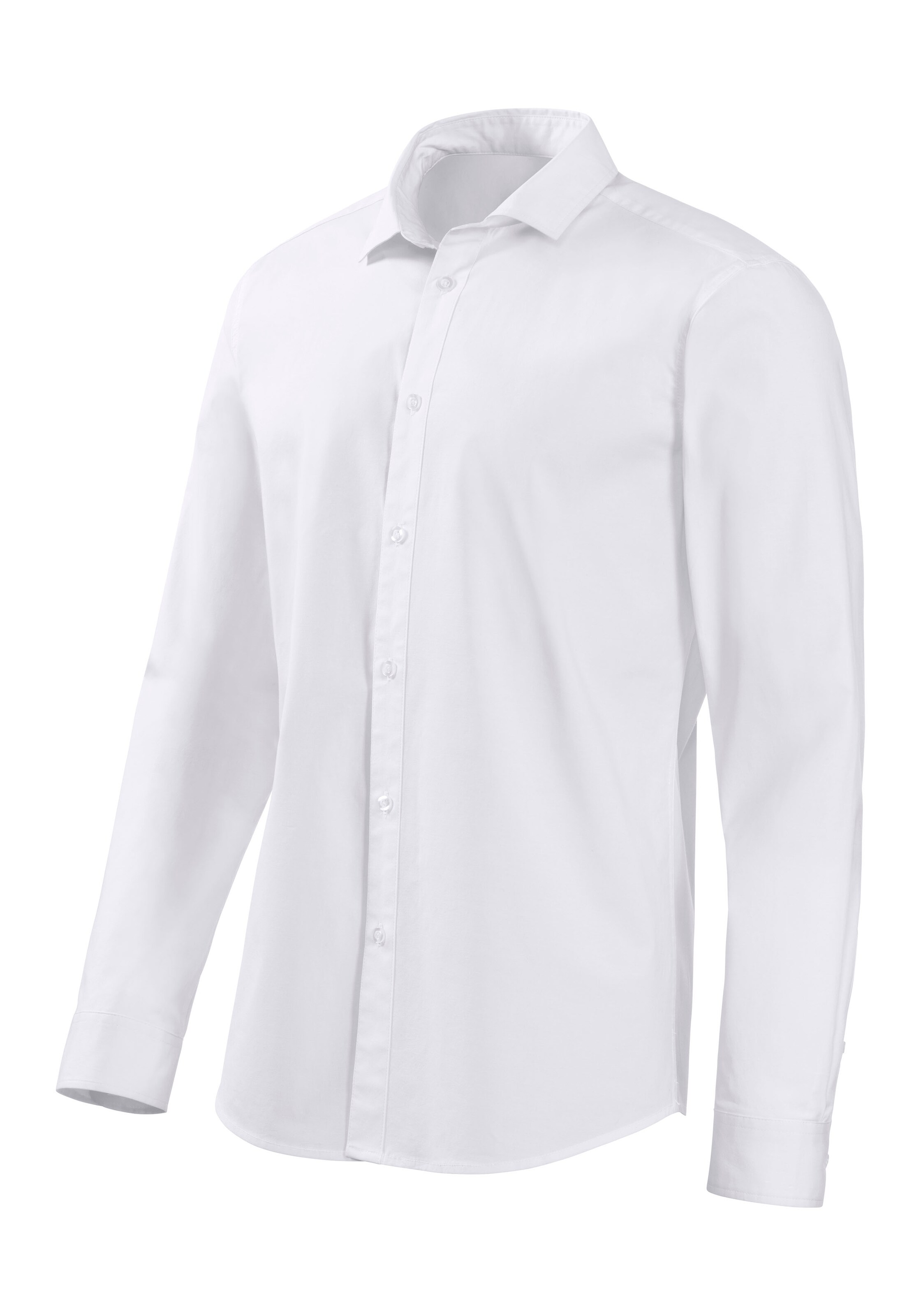 JOHN DEVIN Regular Fit Hemd in Weiß