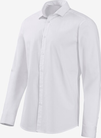JOHN DEVIN Regular Fit Hemd in Weiß