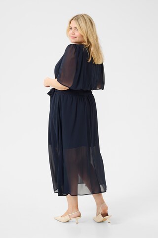 KAFFE CURVE Dress 'Evi' in Blue