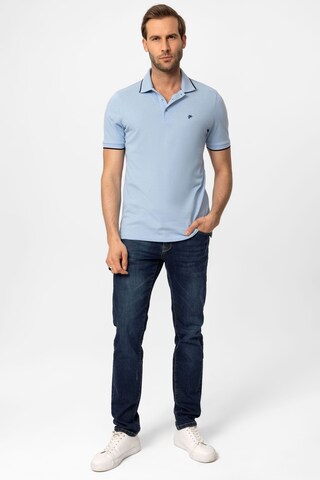 DENIM CULTURE T-shirt 'ARVID' i blå