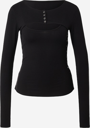 Marškinėliai 'Ray Bolero LS' iš WEEKDAY, spalva – juoda, Prekių apžvalga