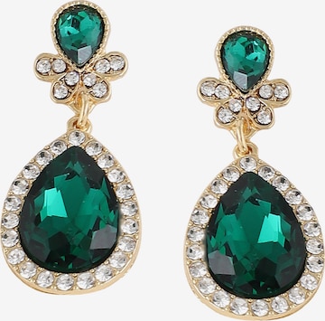 žalia SOHI Auskarai 'Sudesh': priekis