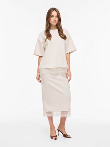 VILA Shirt 'VIEwie' in Grey