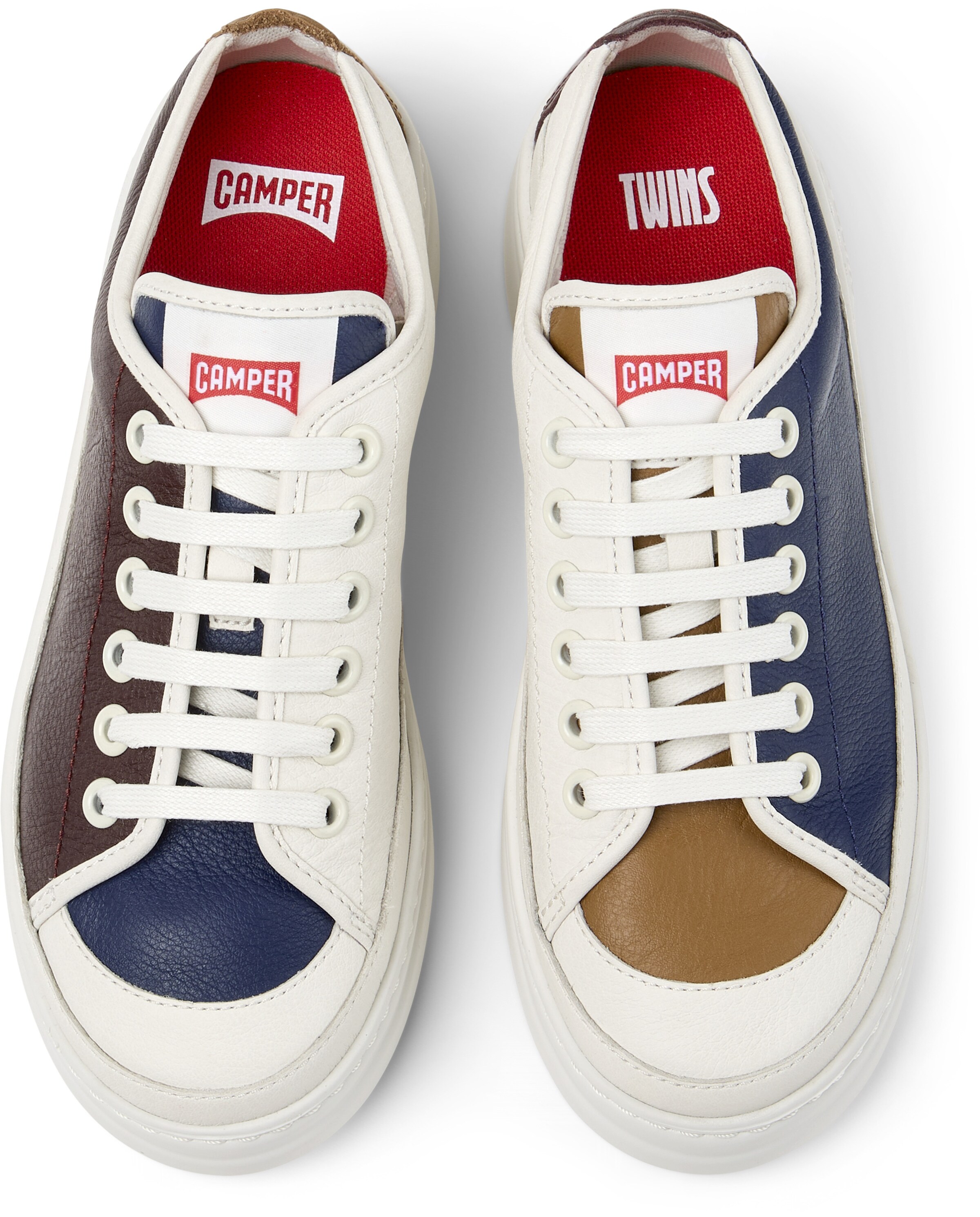 CAMPER Sneakers laag 'G3D Runner Up Twins' in Wit