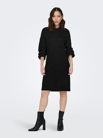 ONLY Knitted dress 'ALLIE' in Black