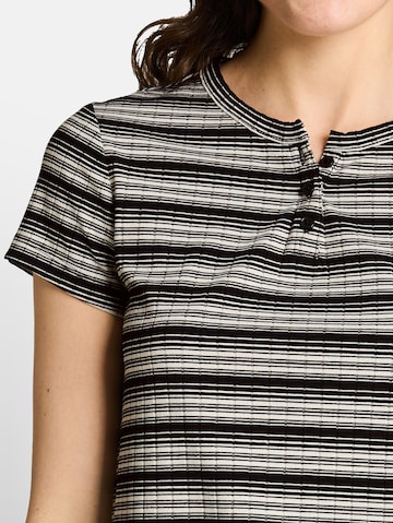 TOM TAILOR DENIM Shirt in Zwart