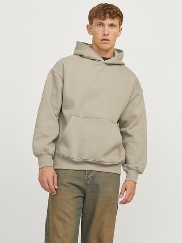JACK & JONES Sweatshirt in Grijs: voorkant