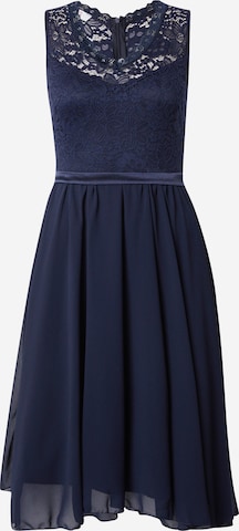 WAL G. - Vestido de gala en azul: frente