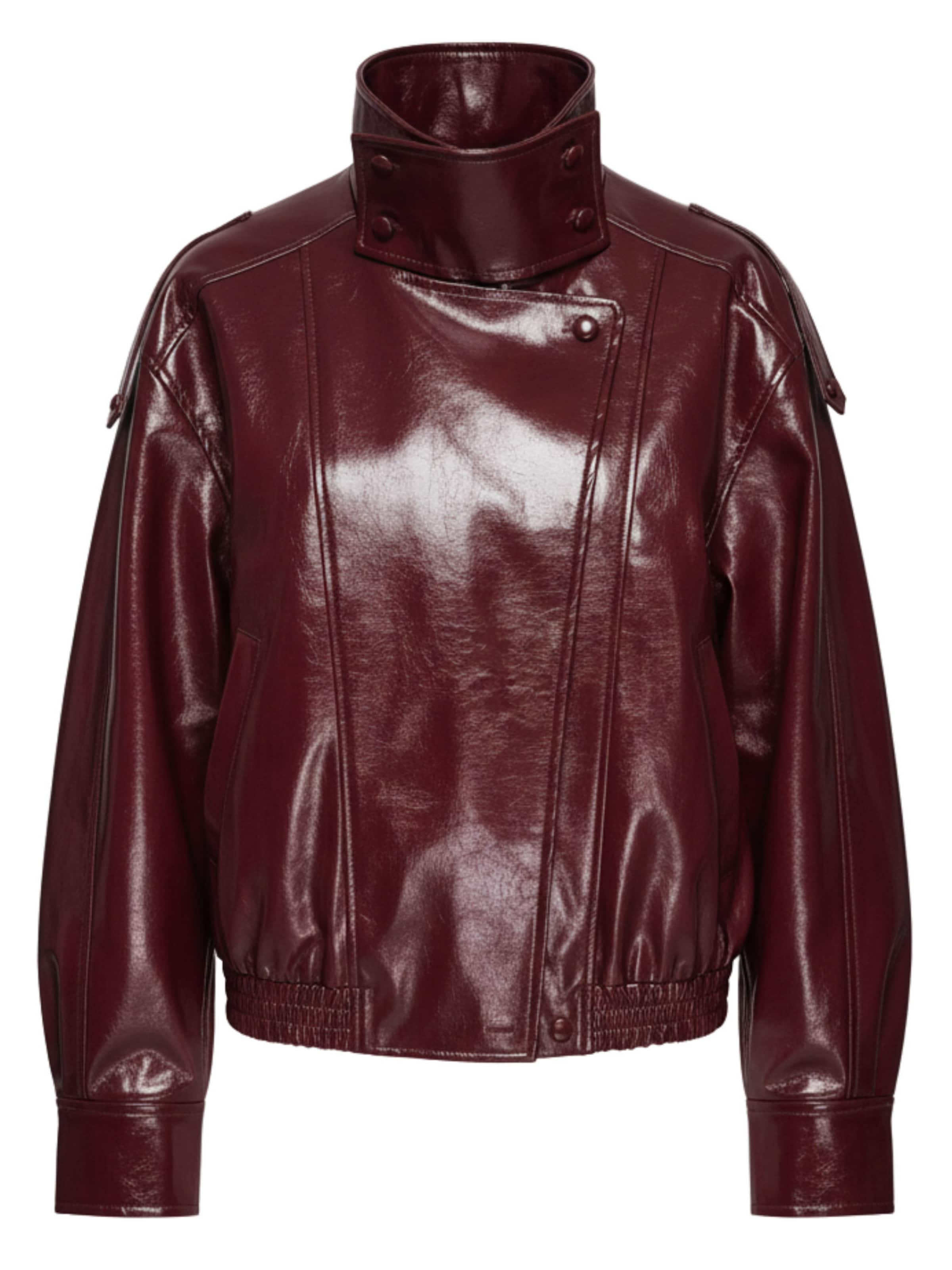 Ombre Tussenjas 'OW-JAFL-0103' in Rood: voorkant